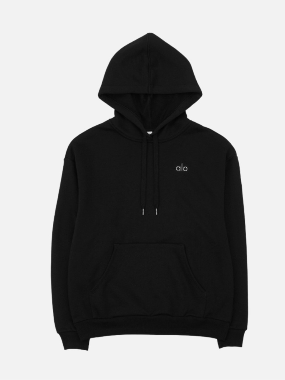 Alo Yoga Accolade Hoodie Sweatshirt in Black U3032RG - New